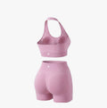 2 Piece Halter Top-Shorts Set