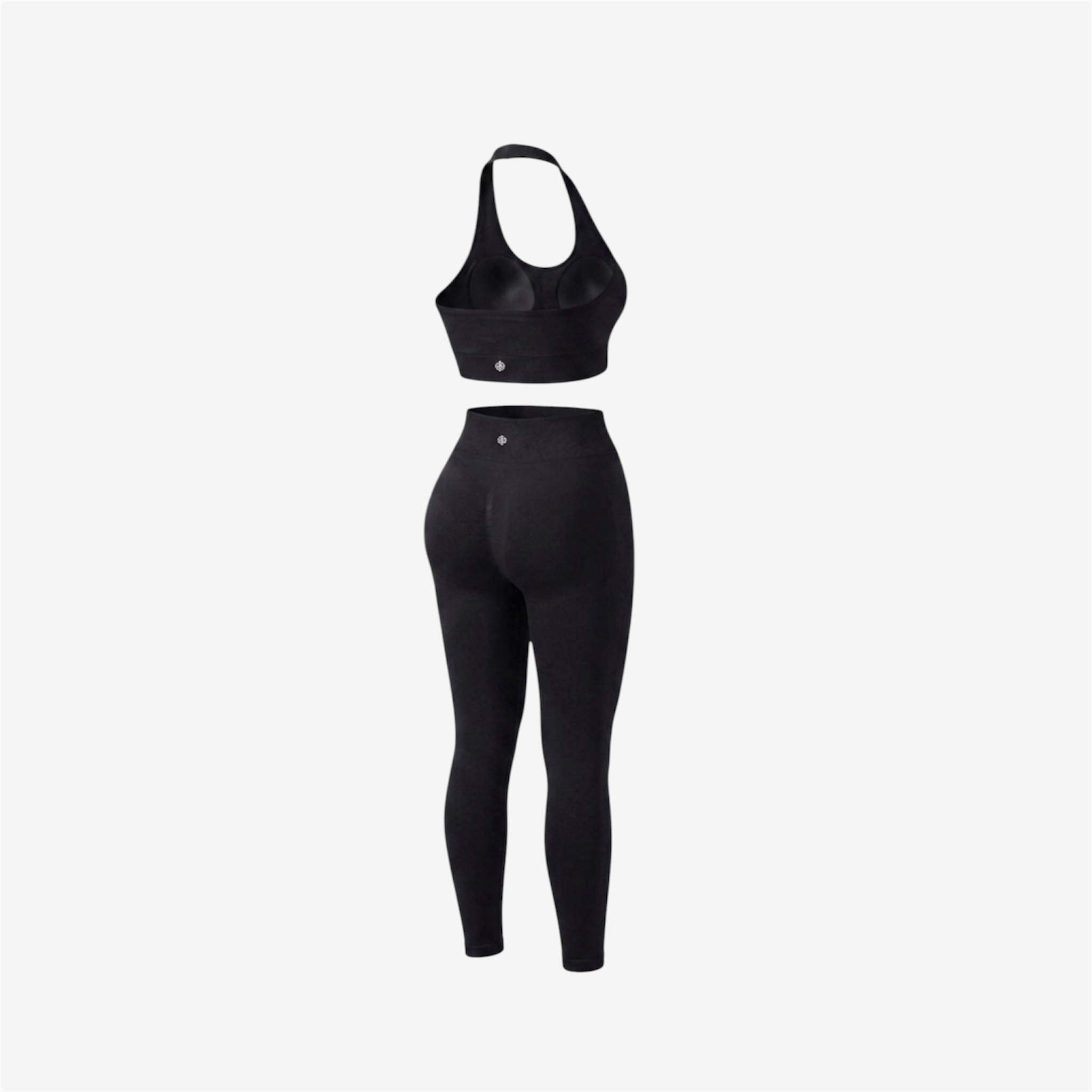 2 Piece Halter Tights Set