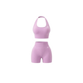 Statement 2 Piece Halter Shorts Set