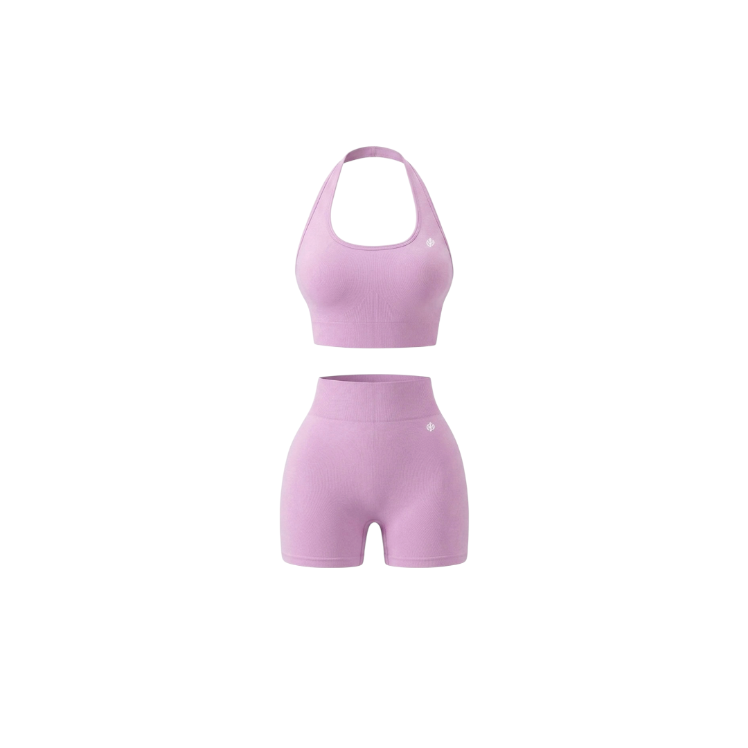 Statement 2 Piece Halter Shorts Set