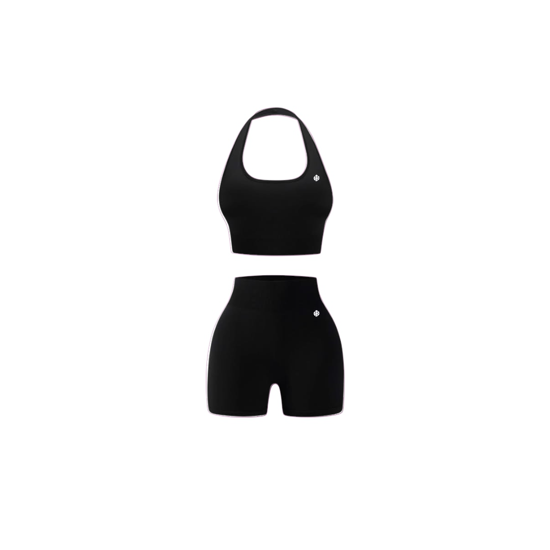 Statement 2 Piece Halter Shorts Set